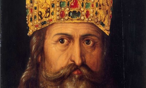 Albrecht Dürer, Idealbildnis Kaiser Karls des Großen (800-814), Nürnberg 1514, DHM