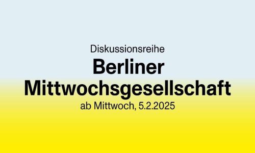 Poster Berliner Mittwochsgesellschaft